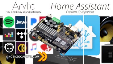 Home Assistant- Integrazione schede Arylic con custom component Linkplay