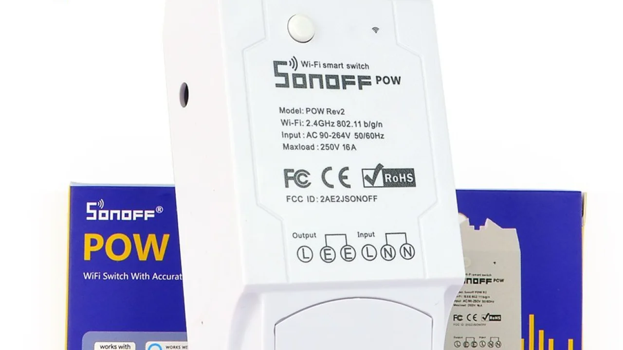 Sonoff POW R2 - LA NOSTRA PROVA DELLA NUOVA VERSIONE