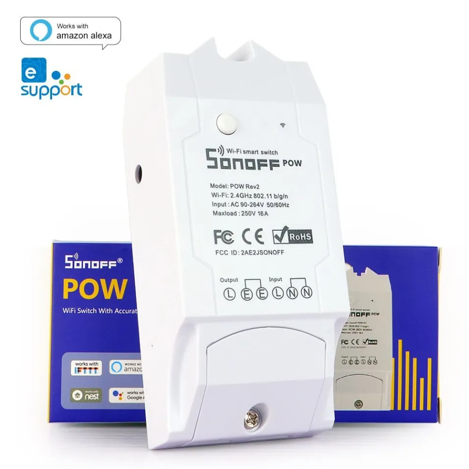 Sonoff POW R2 - LA NOSTRA PROVA DELLA NUOVA VERSIONE