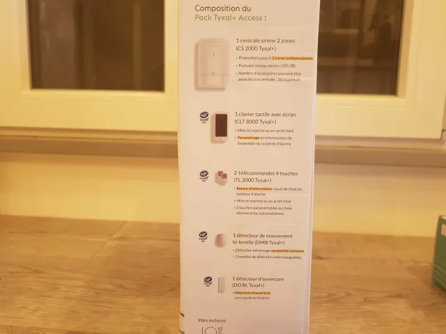 Allarme anti intrusione Delta Dore PACK TYXAL+ ACCESS - la nostra prova