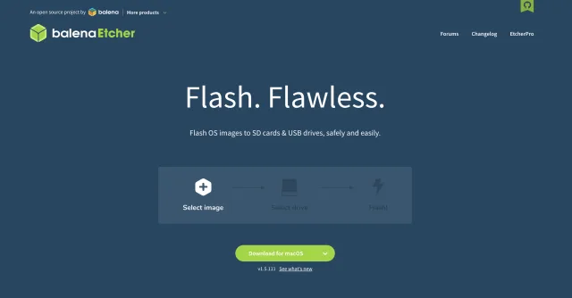 balena etcher download