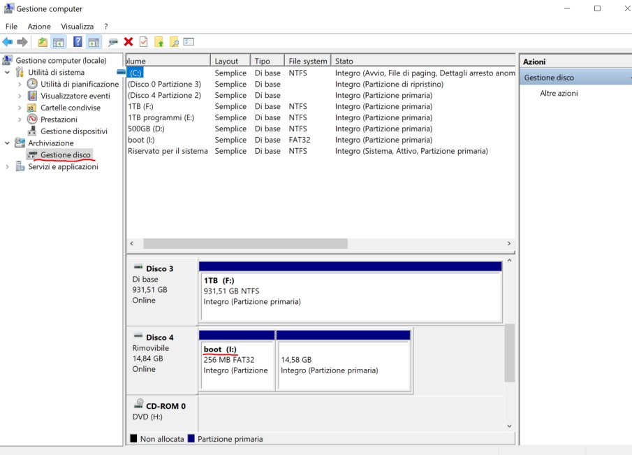 Gestione Computer