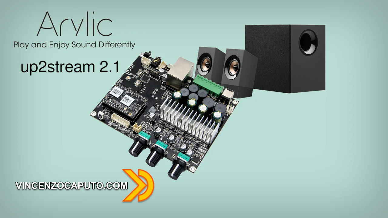 Arylic aggiunge il Subwoofer per un 2.1 Smart e Mutiroom