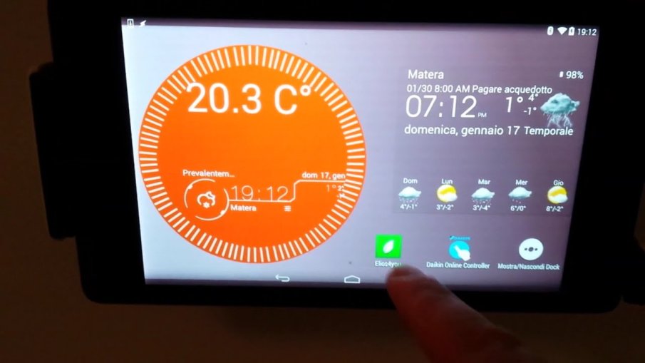 Recensione Shelly Wall Display - Smart Home Control Panel