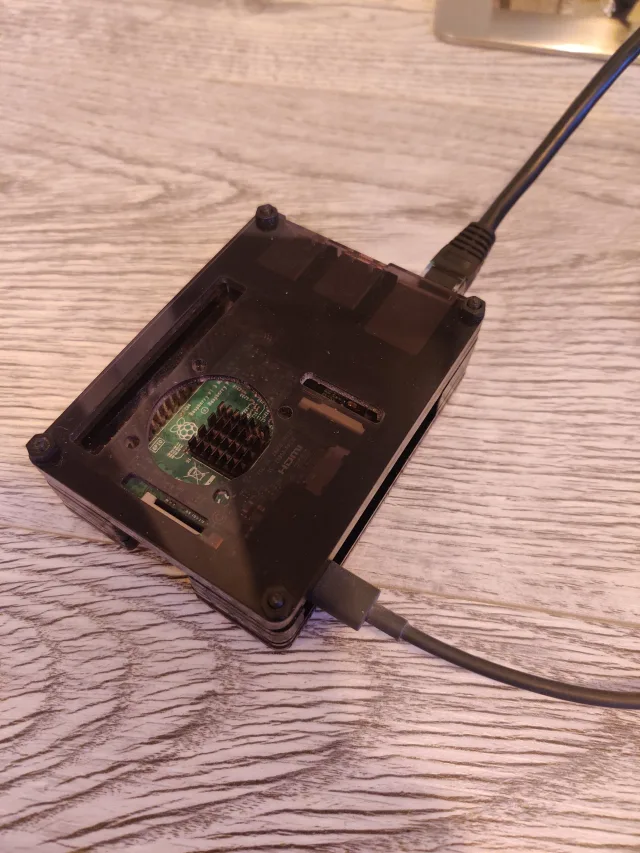 alimentare il Raspberry