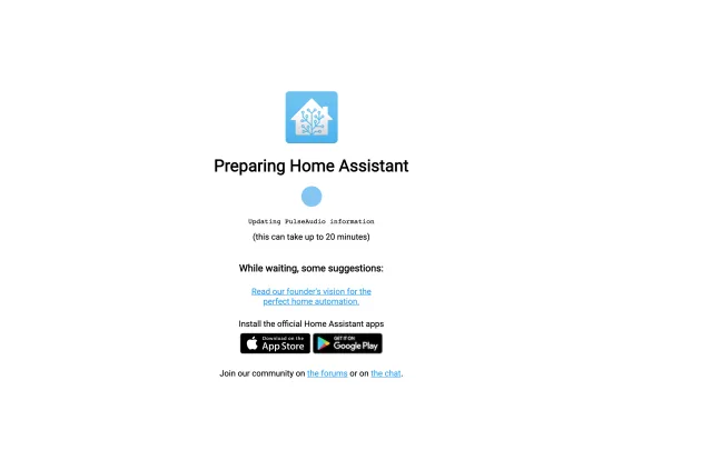 inizializazione Home Assistant