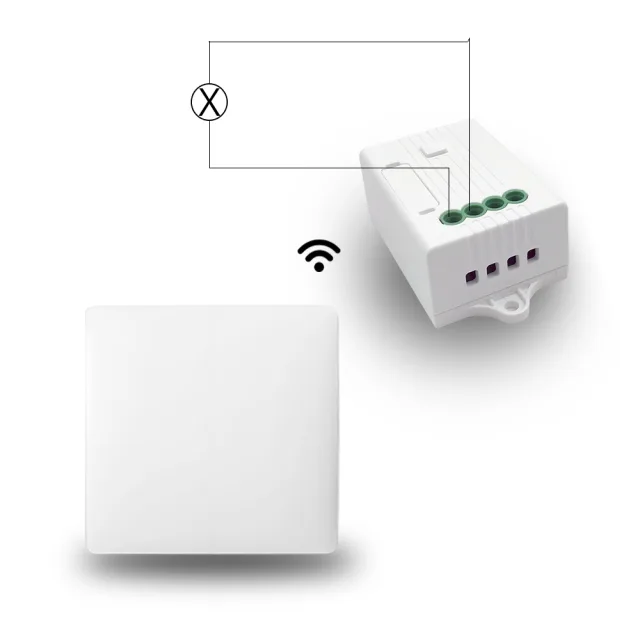 Kinetic Switch WiFi and RF 433 MHz by Zemismart