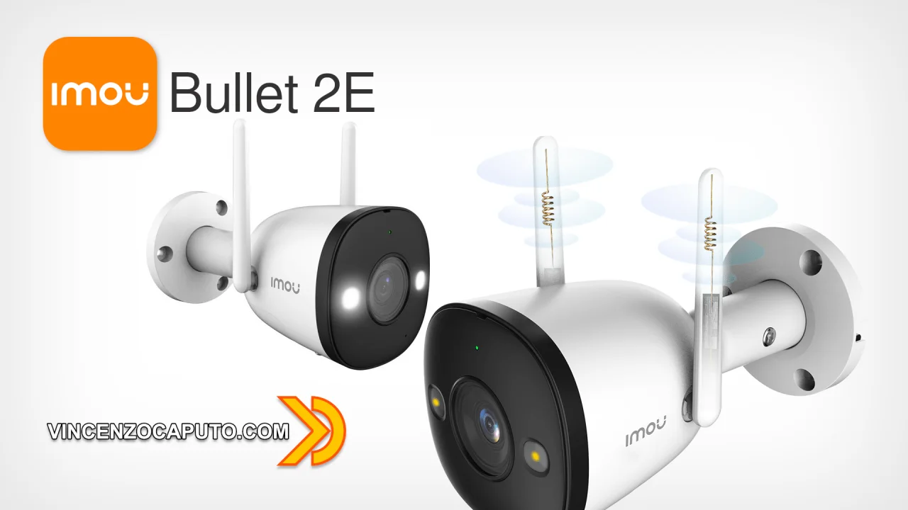 IMOU Bullet 2E - visione notturna a colori per la nuova nata in casa Dahua