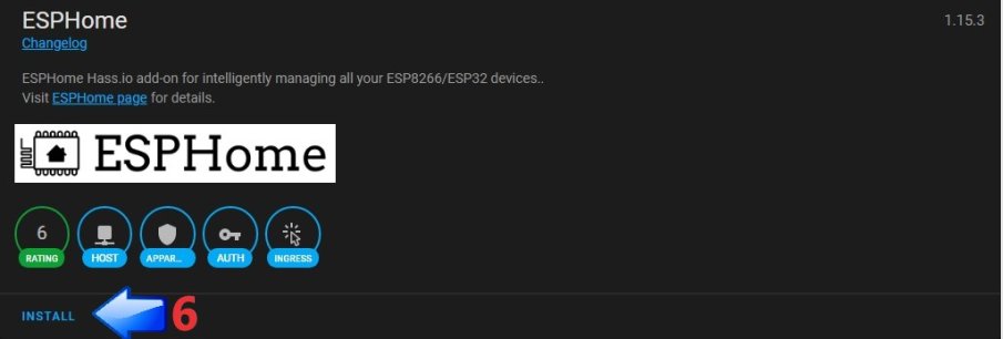 Install Esp Home
