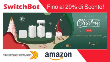 SwitchBot su Amazon fino al 22 per cento di sconto per gli acquisti di Natale