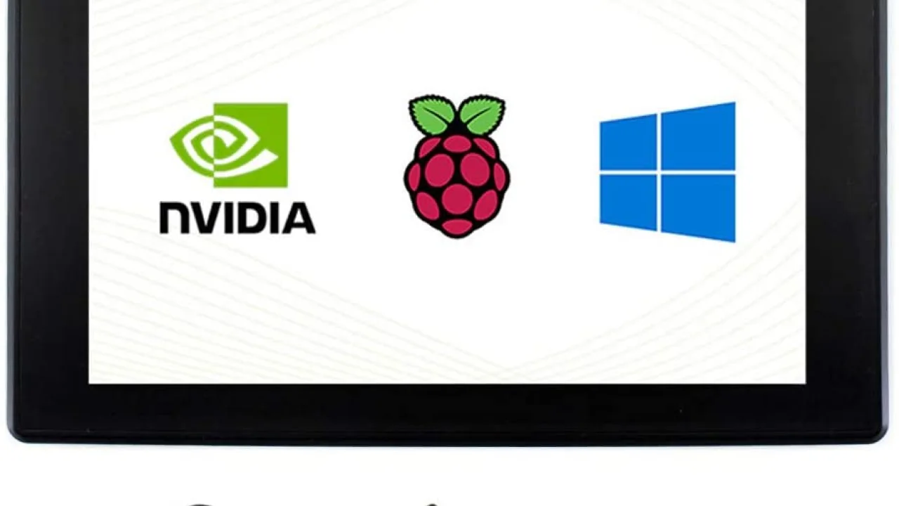 LCD da 7 pollici Touch Screen per Raspberry Pi 4