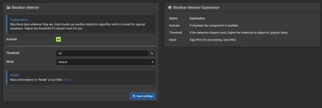 ottava schermata configurazione hyperion
