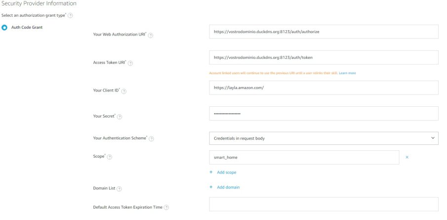 security provider information