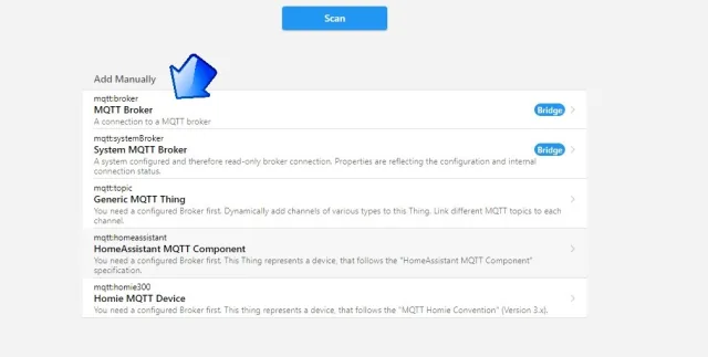 mqtt broker things
