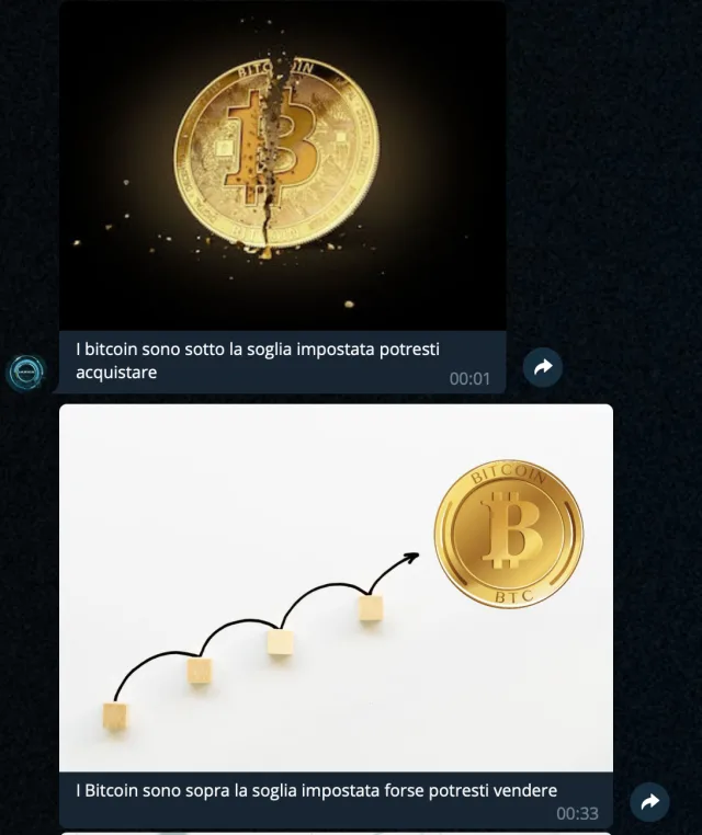 notifiche su telegram