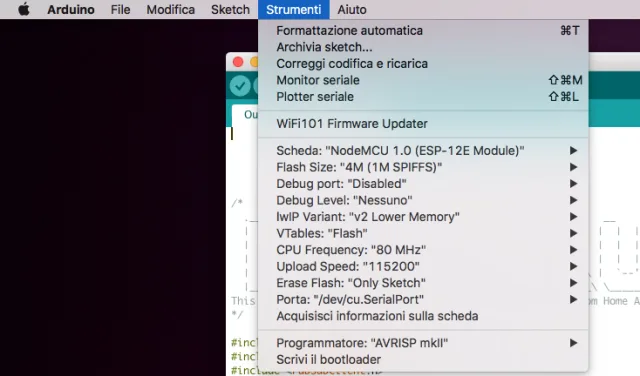 Come realizzare una striscia led WiFi programmabile con un NodeMCU
