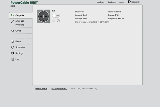 schermata principale