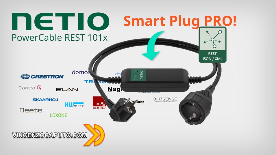 NETIO POWERCABLE REST 101x - non chiamatela Smart Plug!