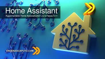 Aggiornamento Home Assistant 2021.2.2 e Hasso 5.11