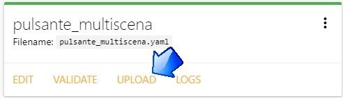 pulsante multi scena upload
