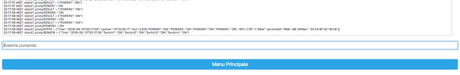 Monitorare lo stato on-off di un punto luce usando Sonoff e Relè passo passo
