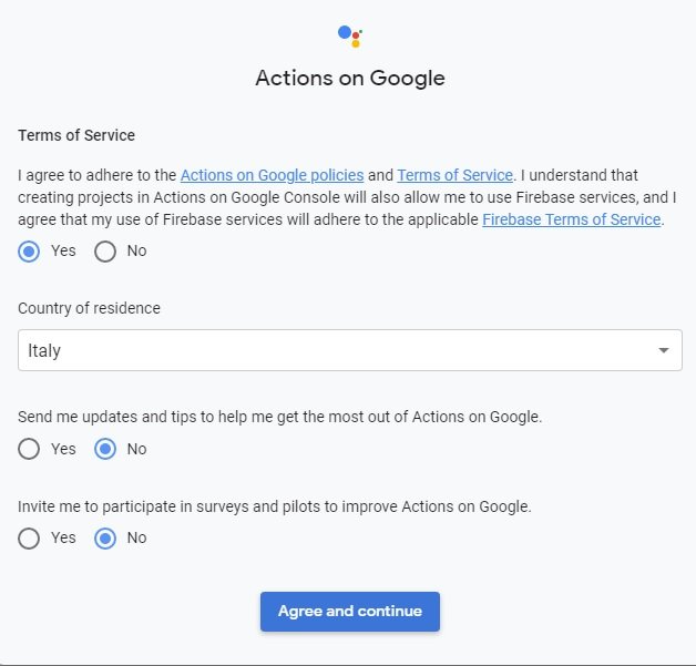 Termini di servizio Google