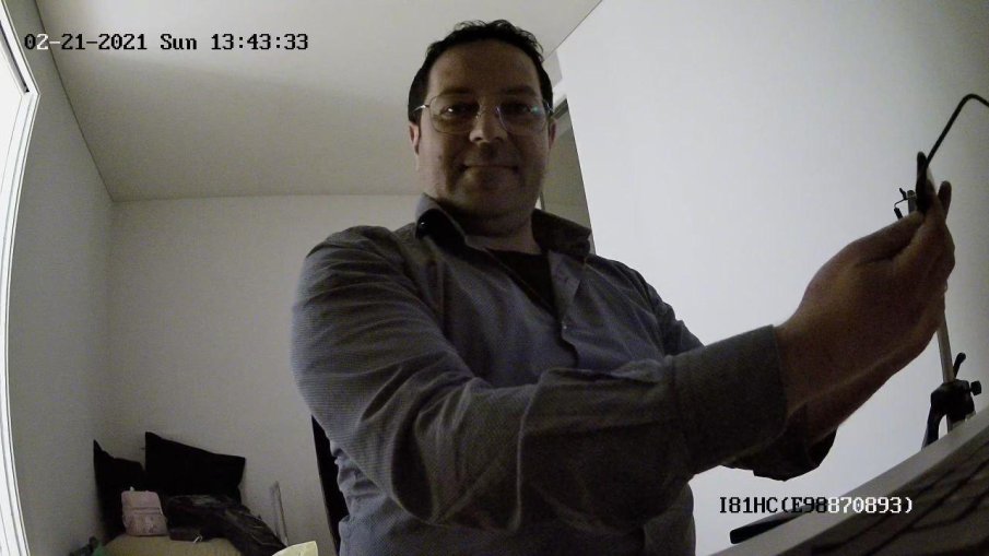 Fotogramma con ambiente buio
