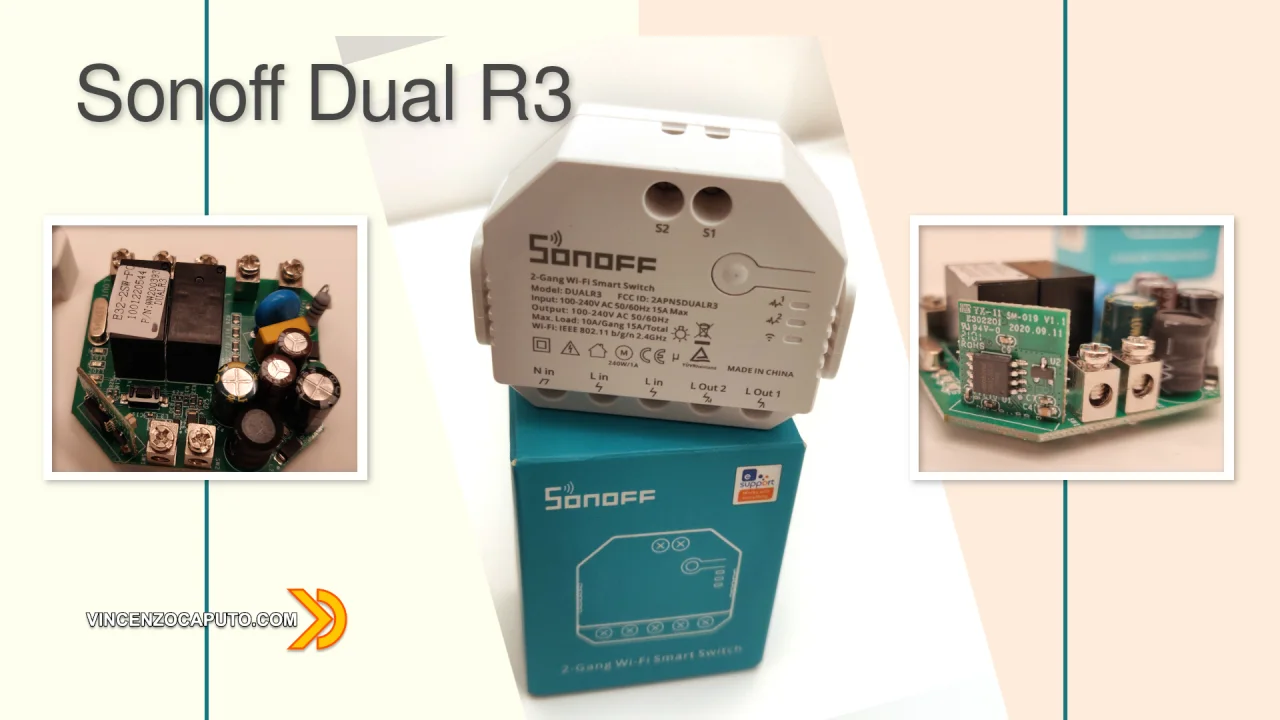 Sonoff Dual R3 WiFi - la nostra Recensione