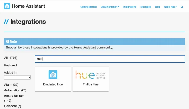 my Home Assistant demo