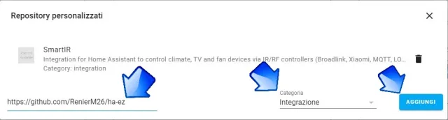 Repository personalizzati