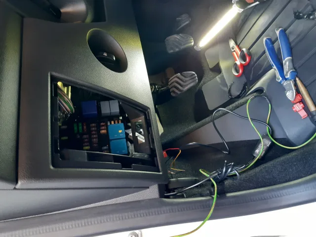 cavo parcheggio installazione