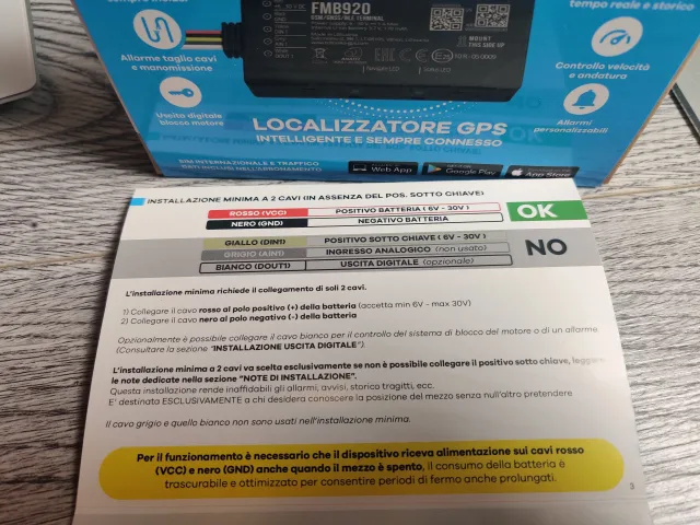 istruzioni seconda pagina