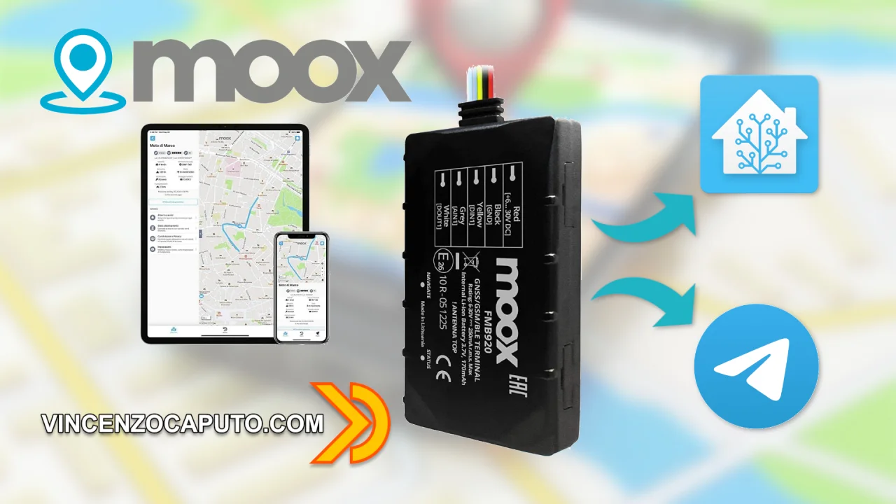 MOOX Track - il localizzatore satellitare compatibile con Home Assistant