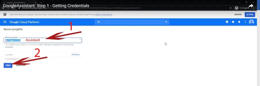 console Google parte 3