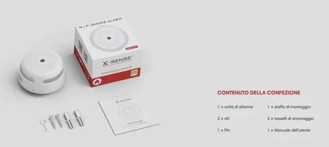 contenuto della scatola