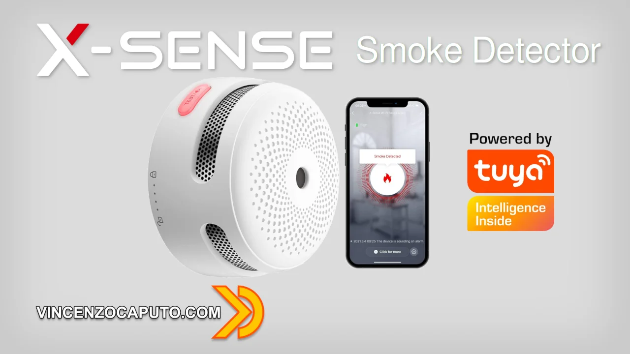 X-Sense Smoke Detector - Allarme incendio Smart con Tuya Smart