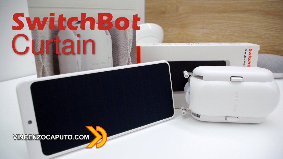 SwitchBot Curtain with Solar Panel - le tende diventano smart in pochi minuti