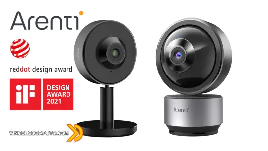 Arenti Dome1 e INDOOR1 - le videocamere di sorveglianza che non ti aspetti!