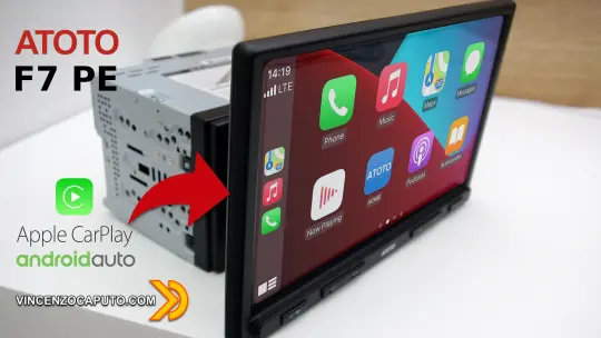 Atoto F7 - Display Touch da 10,1, Linux, Android Auto e Car Play a bordo!
