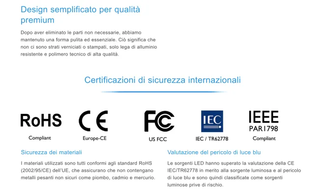certificazioni