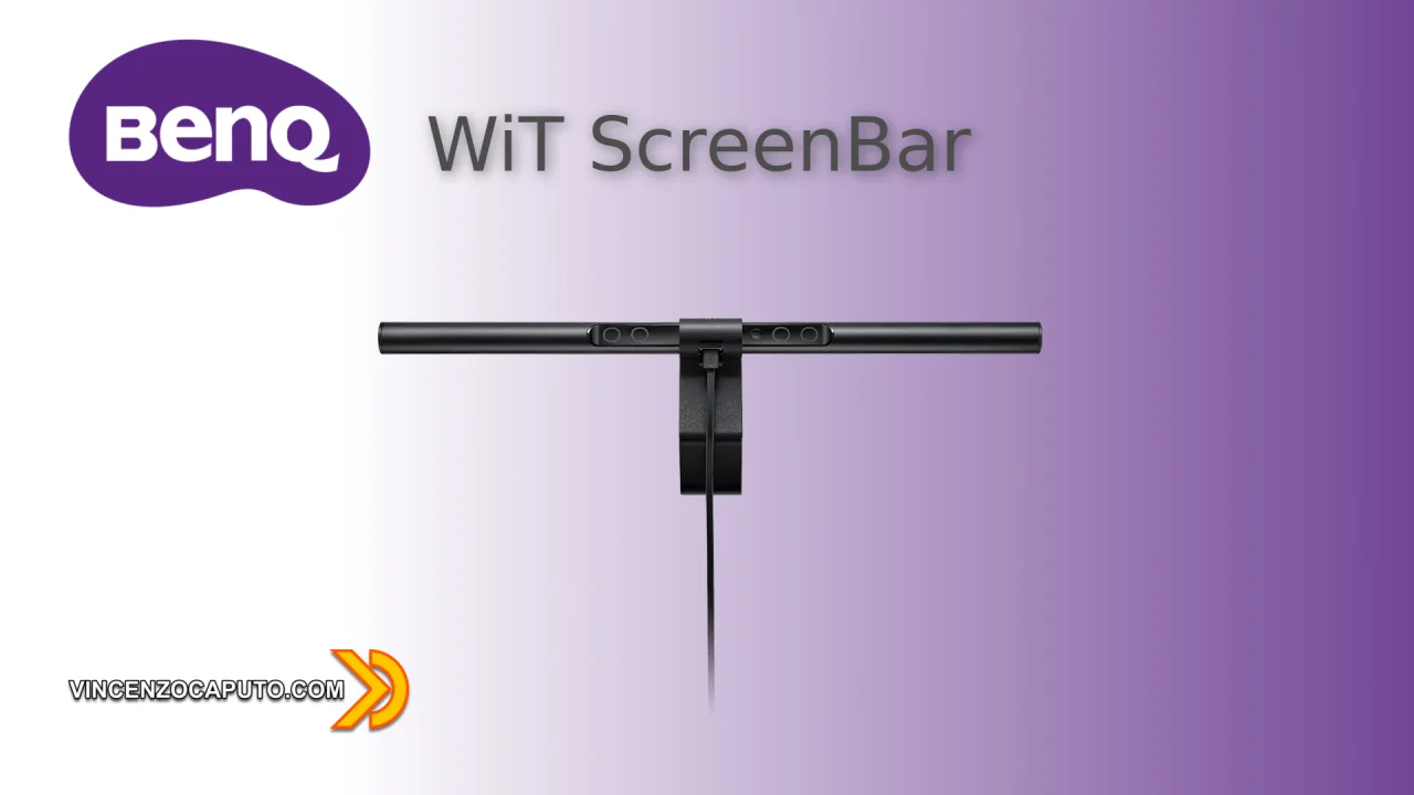 BenQ ScreenBar - mai più occhi affaticati al PC