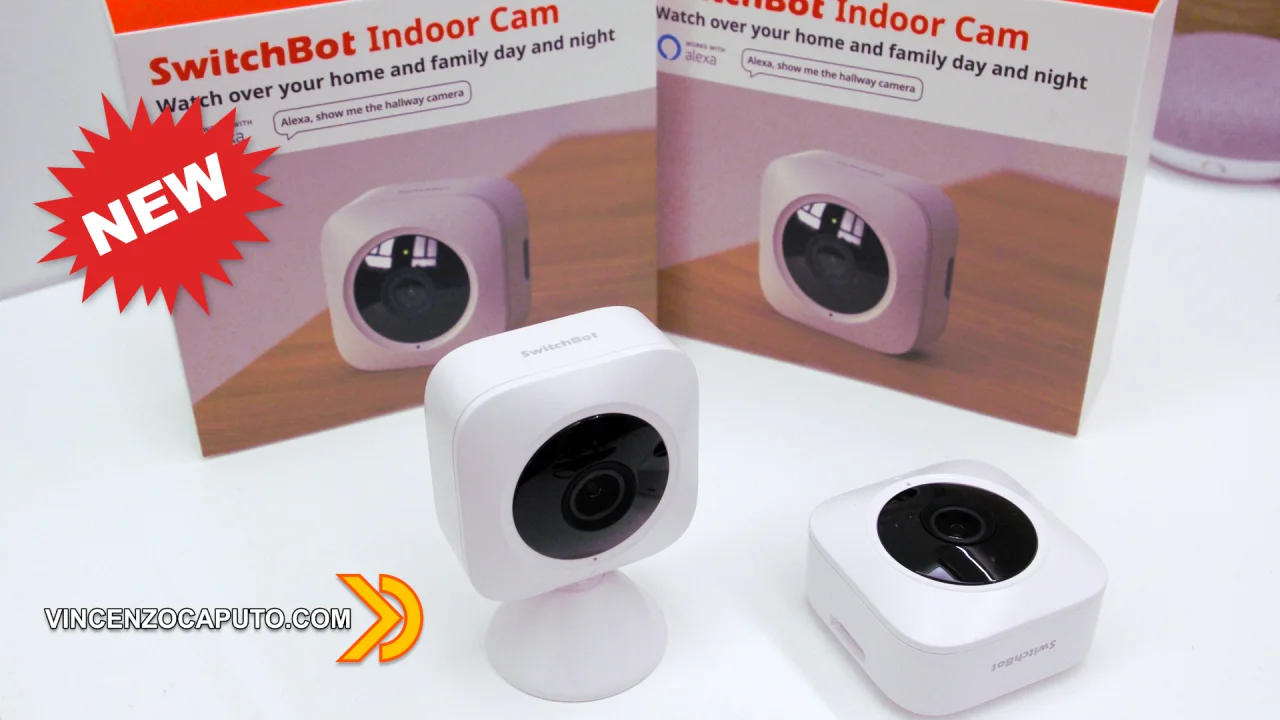 SwitchBot Indoor Cam - La famiglia si allarga con la monitoraggio video