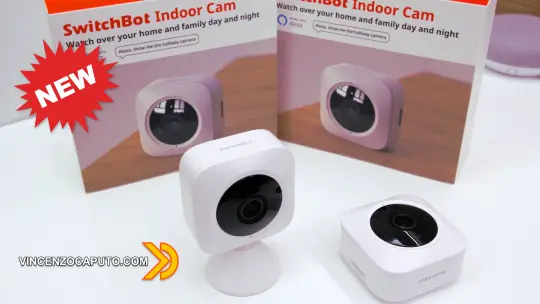 SwitchBot Indoor Cam - La famiglia si allarga con la monitoraggio video