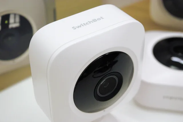 SwitchBot Indoor Cam vista superiore