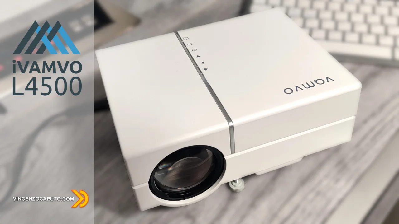 Mini Proiettore Portatile Vamvo L4500 - la nostra prova!