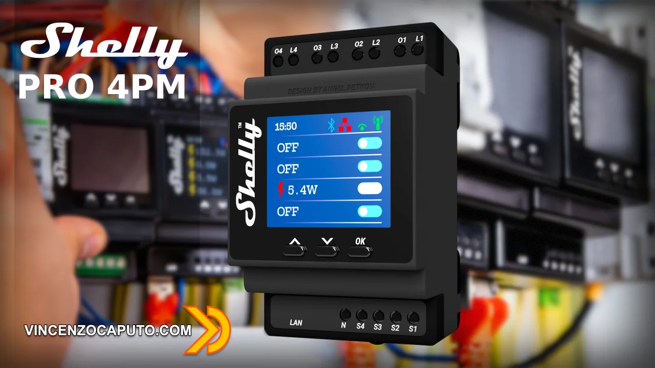Recensione Shelly PRO 4PM finalmente qui con l'attesissimo supporto LAN