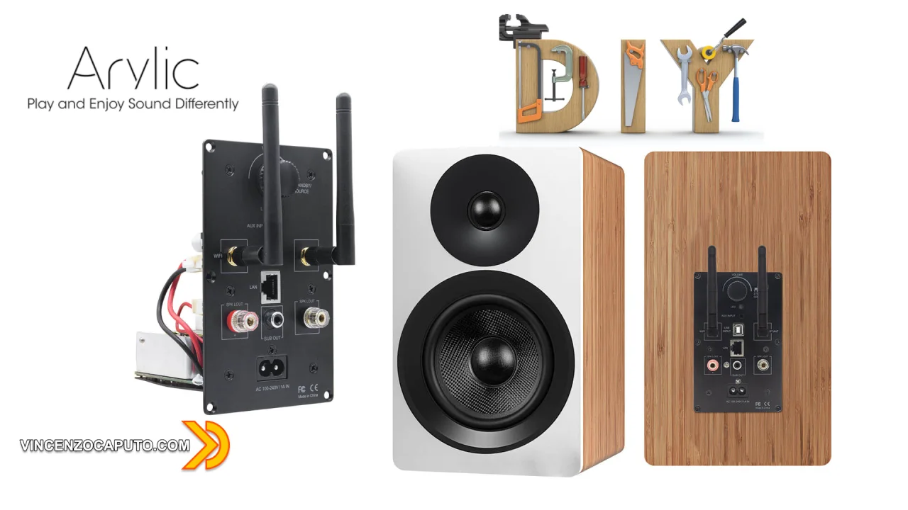 Arylic Plate AMP - come rendere Smart un vecchio altoparlante!