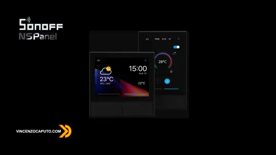 Sonoff NSpanel in arrivo su KickStarter e su vincenzocaputo.com