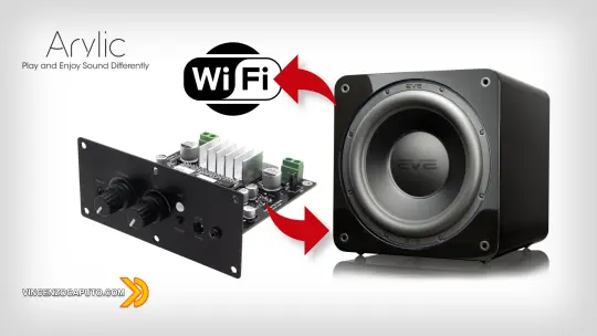 Arylic Up2Stram AMP SUB - e il Subwoofer diventa Wireless!