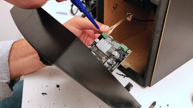 Arylic Up2Stram AMP SUB connessione ad altoparlante subwoofer